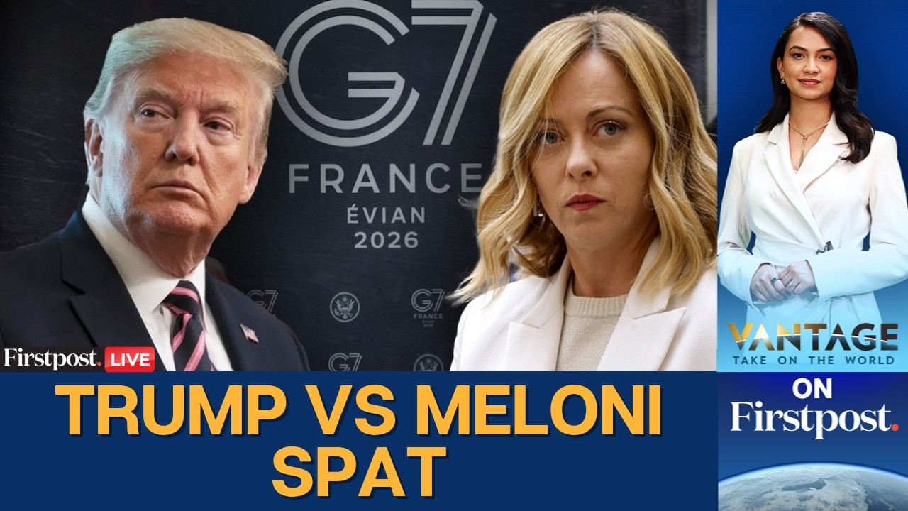 Italy's Meloni Slams Trump After He Claims She 'Begged' Him For a Photo | Vantage LIVE thumbnail