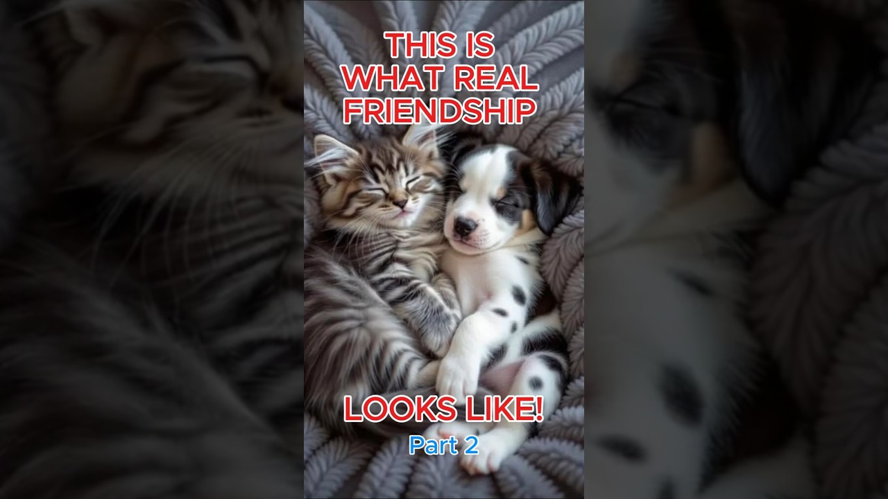 Cats&Dogs Part2 - All video clips are made with AI