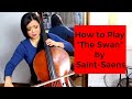 How To Play The Swan by Saint-Saens (Bow Control, Continuous Vibrato, & Shifting Tips)