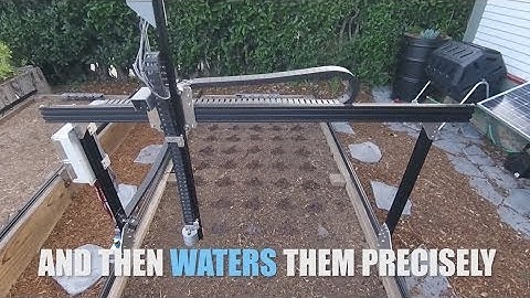 FarmBot: open source backyard robot for a fully automated garden