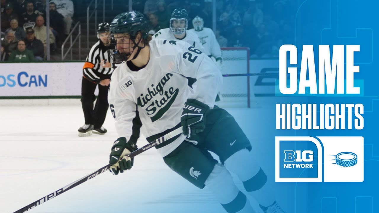 Penn State at Michigan State | HIGHLIGHTS | Big Ten Hockey | 11/7