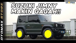 Modifikasi Suzuki Jimny Makin Gagah, Pakai Velg Fuel Covert & Maxxis Bravo AT!! | otomax store