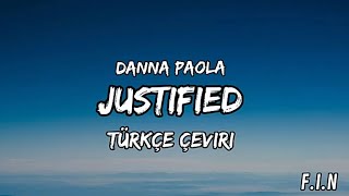 Danna Paola - Justified (Lyrics +Türkçe Çeviri) Resimi