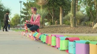 High schoolers write 10,000 message of hope for Teen Suicide Awareness Month