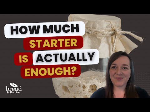 How much sourdough starter do you need to keep?