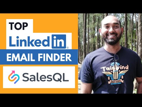 LinkedIn Lead Generation Tutorial | Find Emails of Linkedin Profiles with SalesQL Email Finder