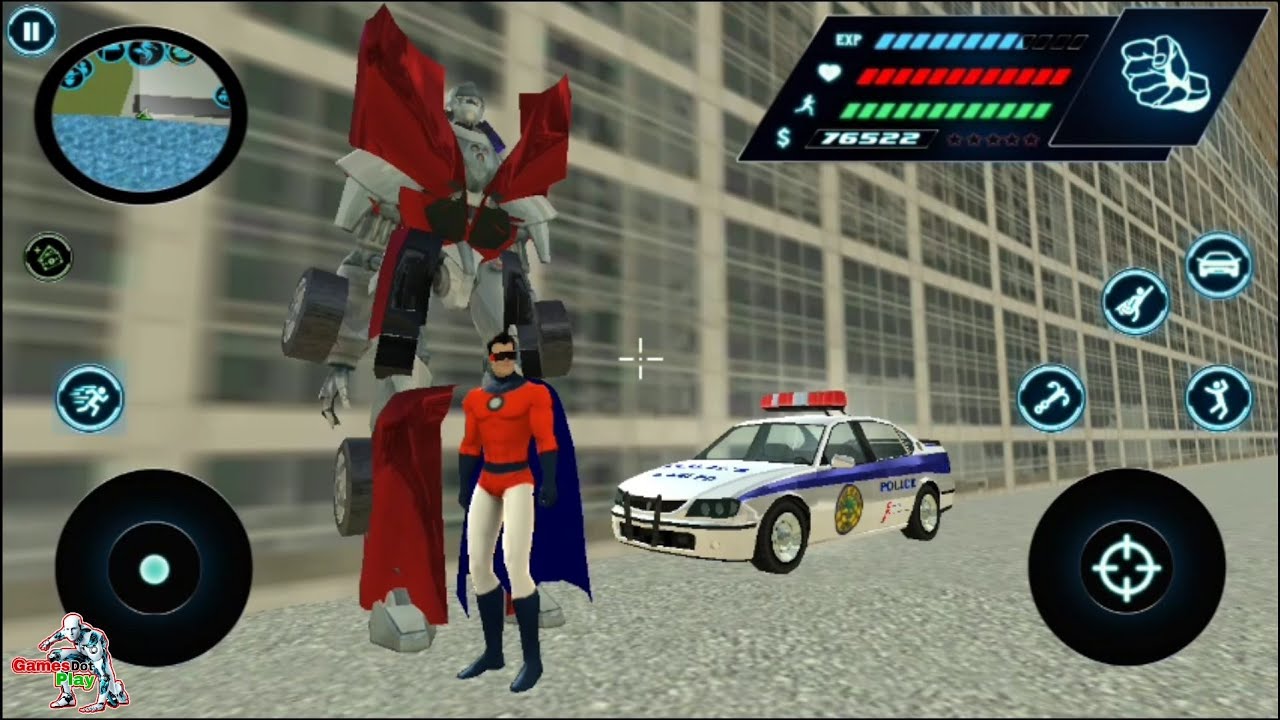 SuperHero #2 - good big robot | Naxeex LLC | Android GamePlay HD