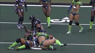 Danika Brace highlights vs L. A. legends football league sport clips wac