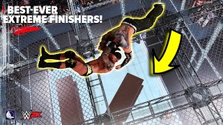 Best ever extreme FINISHERS in WWE 2K20