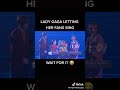 Fans Shocked Lady Gaga By Their Singing Skills tiktok longtimeladygaga #shorts