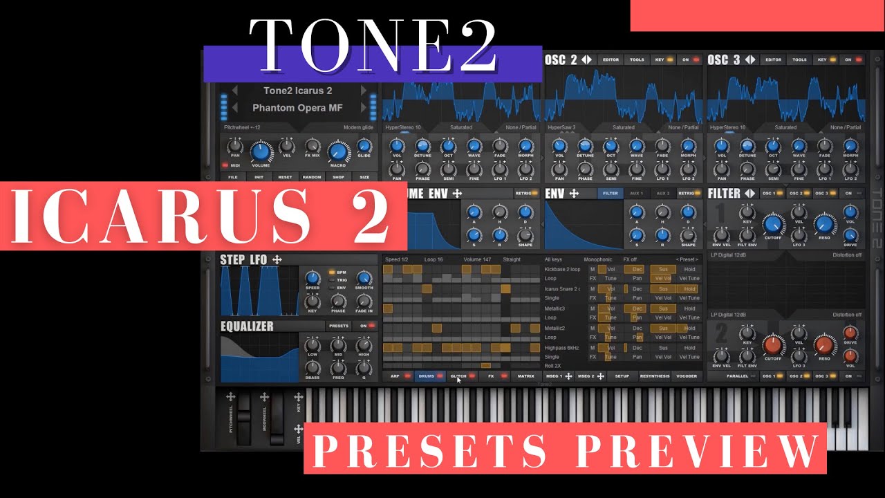 Tone2 | Icarus 2 | Atmos Presets
