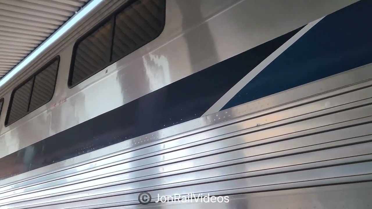 1/13/26 Pre: Amtrak Southwest Chief 3 with Phase VII livery Diner AMTK 38005 at LAUPT-3