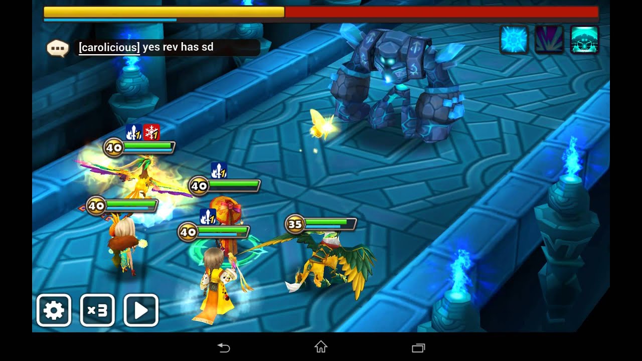 [HD] Summoners war giant b10 with wind pioneer