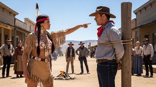 The Apache Woman Bought The Captive Cowboy That Night She Told Him, You Will Be My Husband
