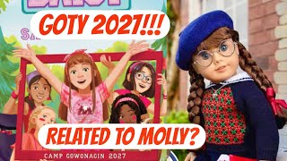 Ag American Girl News: Girl Of The Year Goty 2027 Daisy Davenport Is Related To Molly Mcintire?