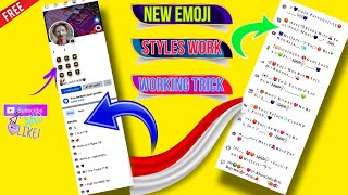 how to make emoji work | Facebook account styles work|| make vip profile|| screenshot 1