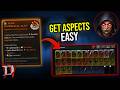Diablo 4 - EZ Aspects Trick With The Cube