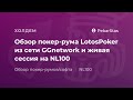 Покер стрим на LotosPoker 100NL (31.10.2017)