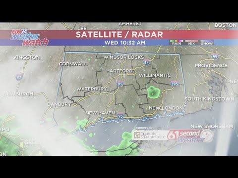 61 Second Weather: Chance for showers, low humidity - YouTube