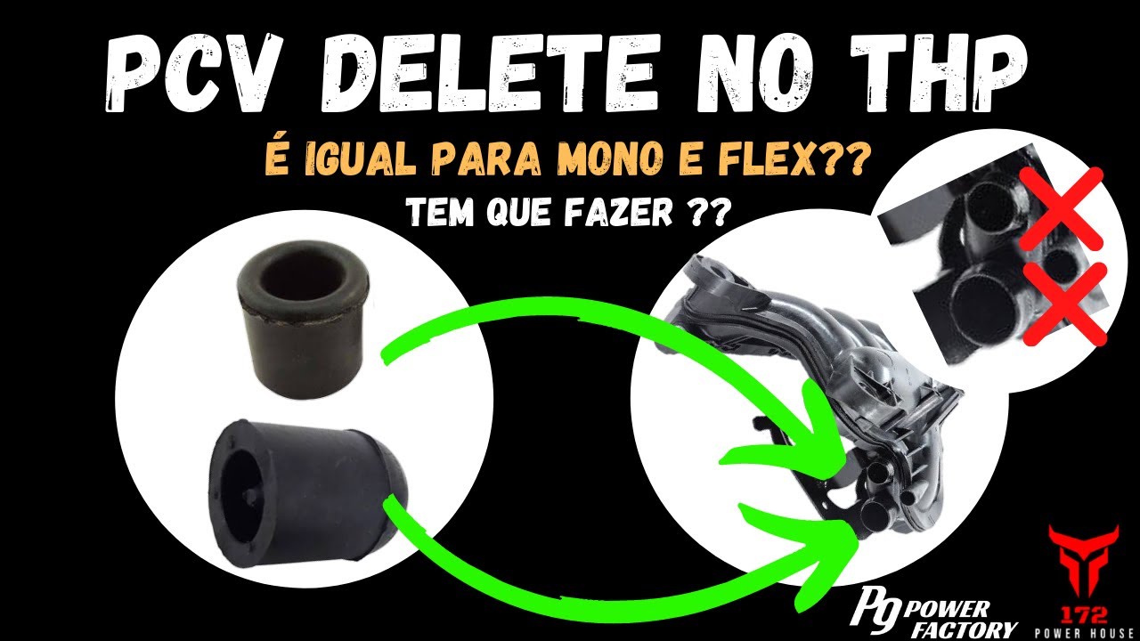 PCV Delete no motor THP - É igual no MONO e no FLEX ?? Tem que Fazer? DS3 - C4 - 308 - RCZ - MINI