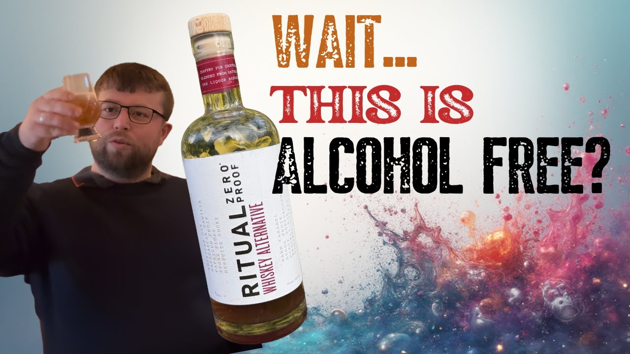 Ritual Zero Proof Whiskey Alternative (Part 2) | Tasting with Ice & Soda Water!