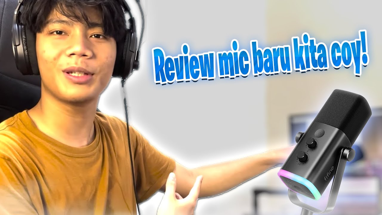 Akhirnya Ganti Mic Kaleng ke FIFINE AmpliGame AM8!!😛
