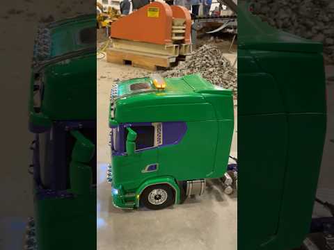 RC Semi truck with realistic lights and sound