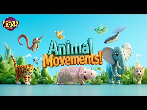 How Do Animals Move? 🐾 Walk, Crawl, Swim, Fly & More Explained