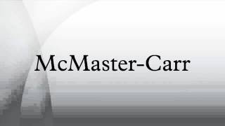 McMaster-Carr