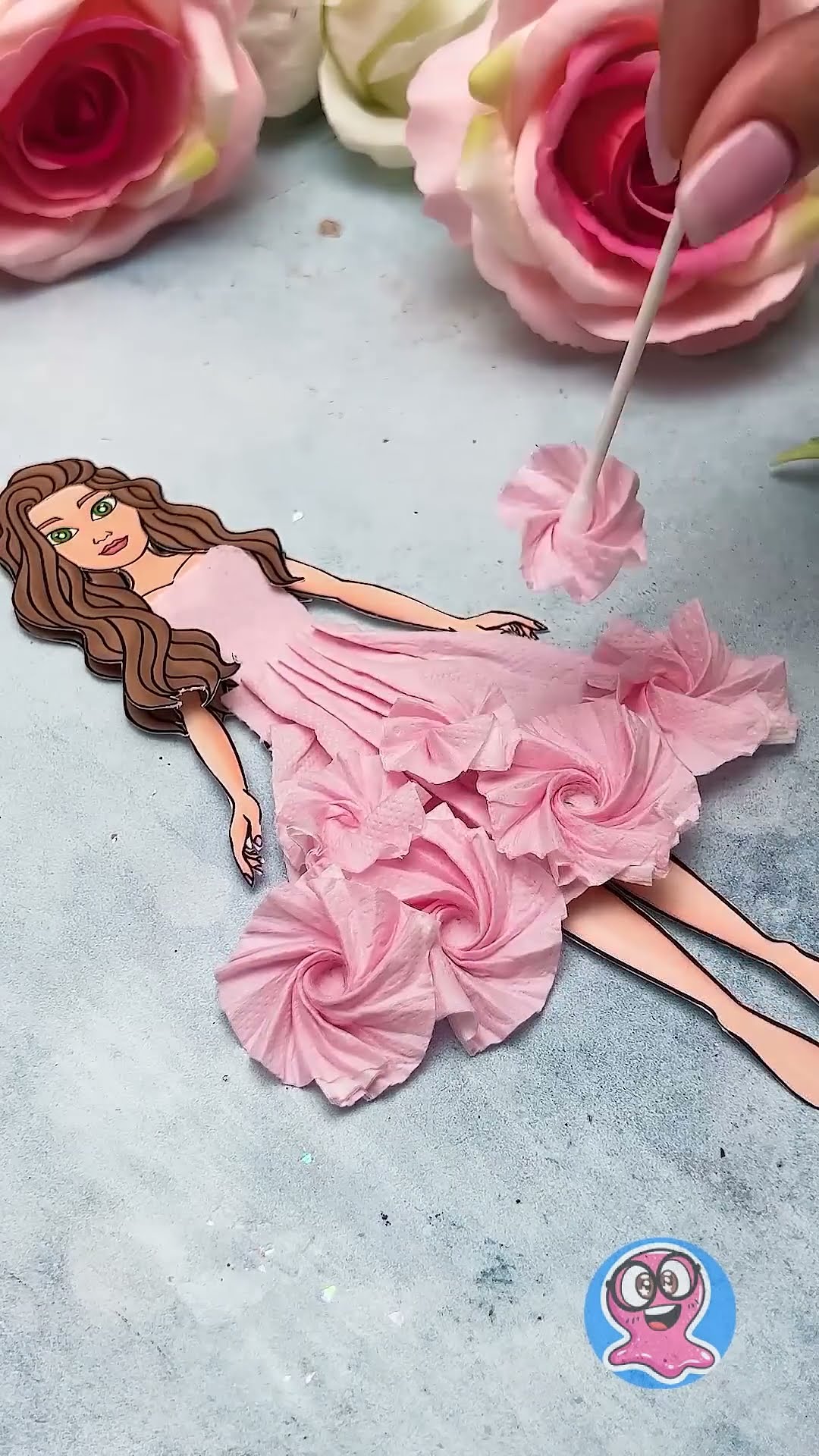 Cómo hacer un diseño de vestido impresionante #art #diy