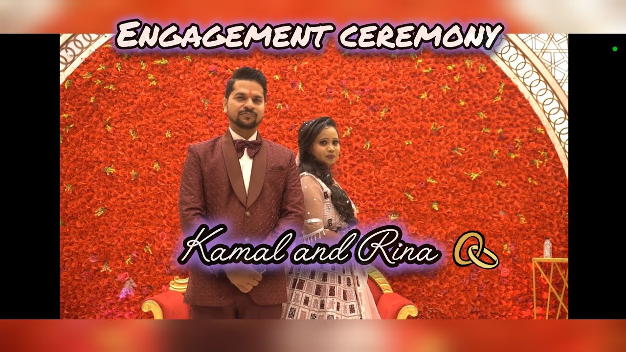 Engagement ceremony #kamal #rina #couple #love #rings #family #teaser # ...