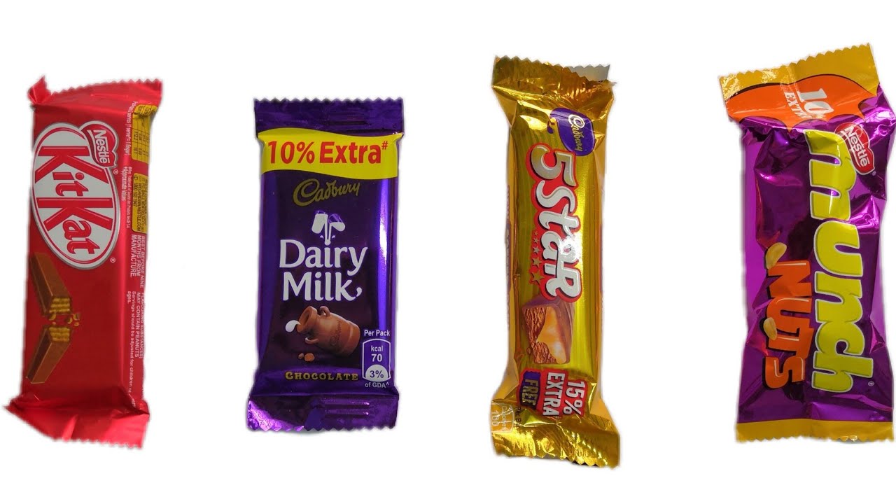 So many lots of candies | kitkat, cadbury dairymilk, 5star, munch nuts