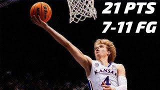 Gradey Dick vs Texas 2.6.23 | 21 pts (7-11 FG, 2-3 3pt, 5-6 FT), 4 Reb, 1 Ast, 2 Stl