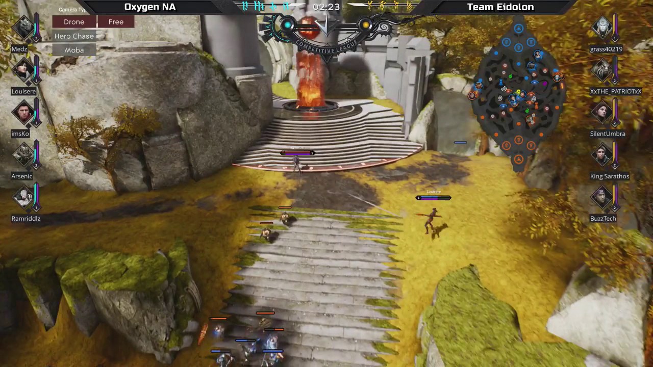 Paragon Competitive League NA #5 - Day 1 - Team Oxygen NA vs Team Eidolon