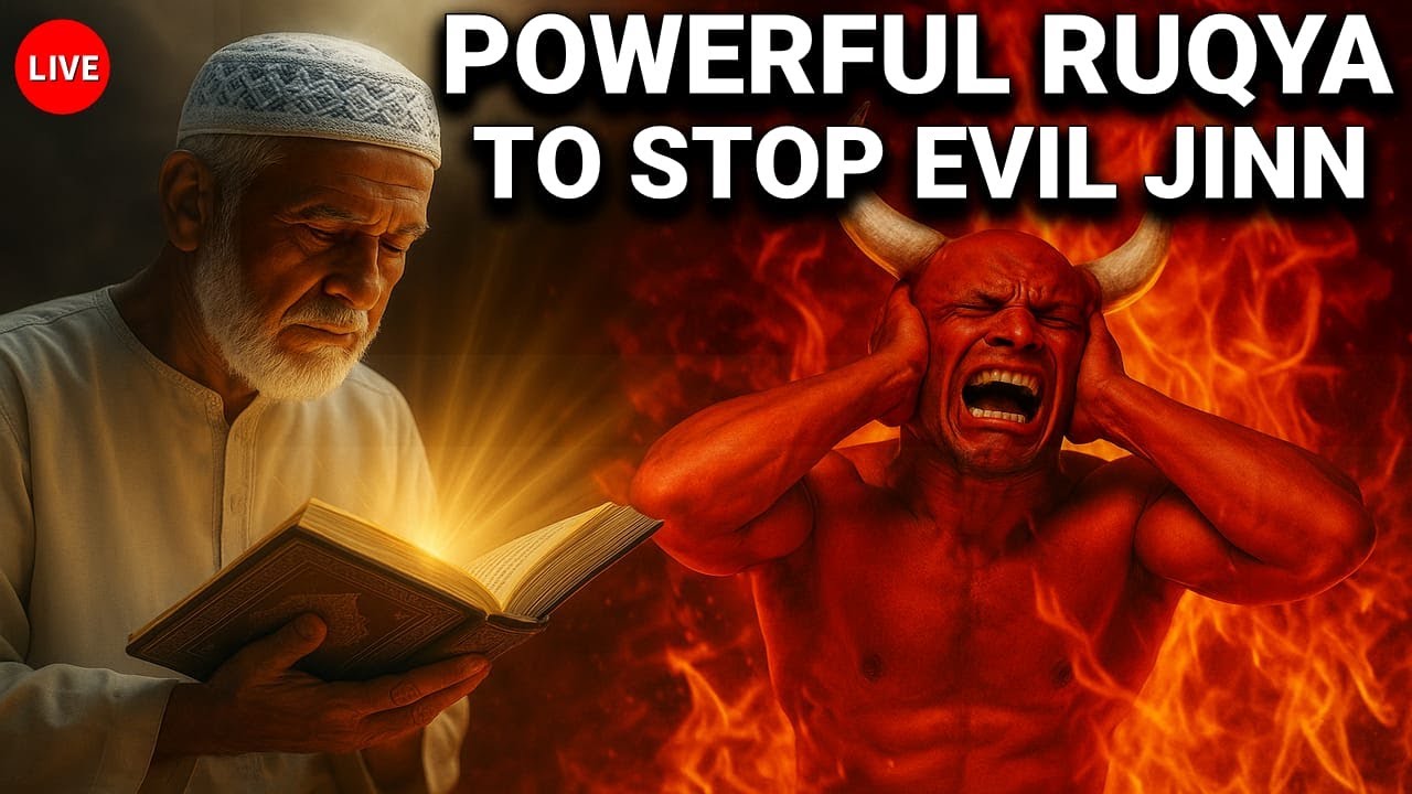 🔴 Ruqyah Dua 24/7 LIVE — Remove Black Magic, Evil Eye, Envy & Jinn | Quran Healing & Protection