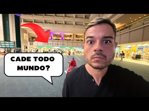 TA BIZARRO A SITUAÇÃO NO AEROPORTO DOS EUA - ORLANDO FL