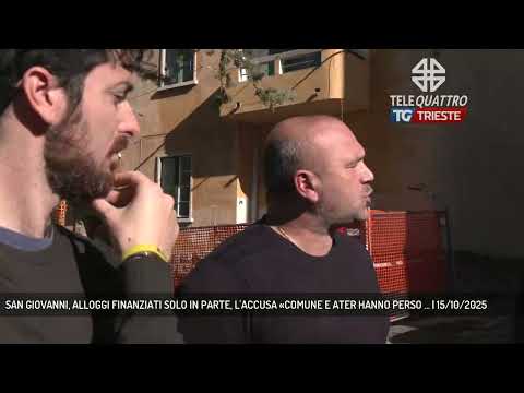 SAN GIOVANNI, ALLOGGI FINANZIATI SOLO IN PARTE, L'ACCUSA «COMUNE E ATER HANNO PERSO ... | 15/10/2025