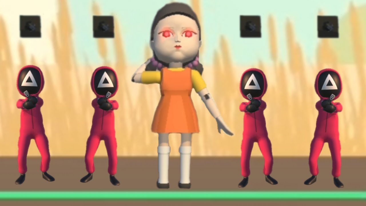 Squid Survival Challenge 456 - SQUID GAME - Gameplay MINIGAMES ( android / ios )