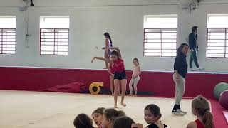 Learning floor routine 7 12 25
