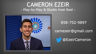 Cameron Ezeir TV Play-by-Play & Studio Host Reel