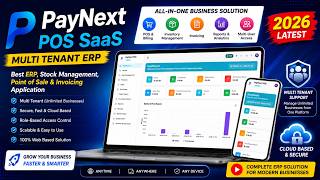 PayNext POS SaaS - Best ERP, Stock Management, Point of Sale & Invoicing application screenshot 3