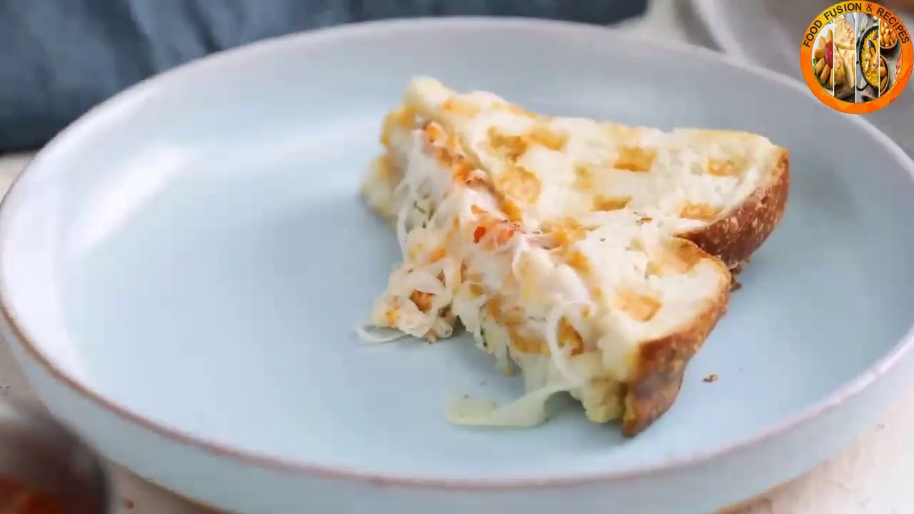 Garlic Bread Waffle Chicken Parm Grilled Cheese Food Fusion Recipes Youtube