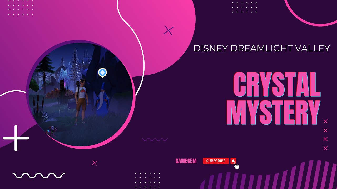 Disney Dreamlight Valley Gameplay Crystal Mystery (Merlin) [PS5