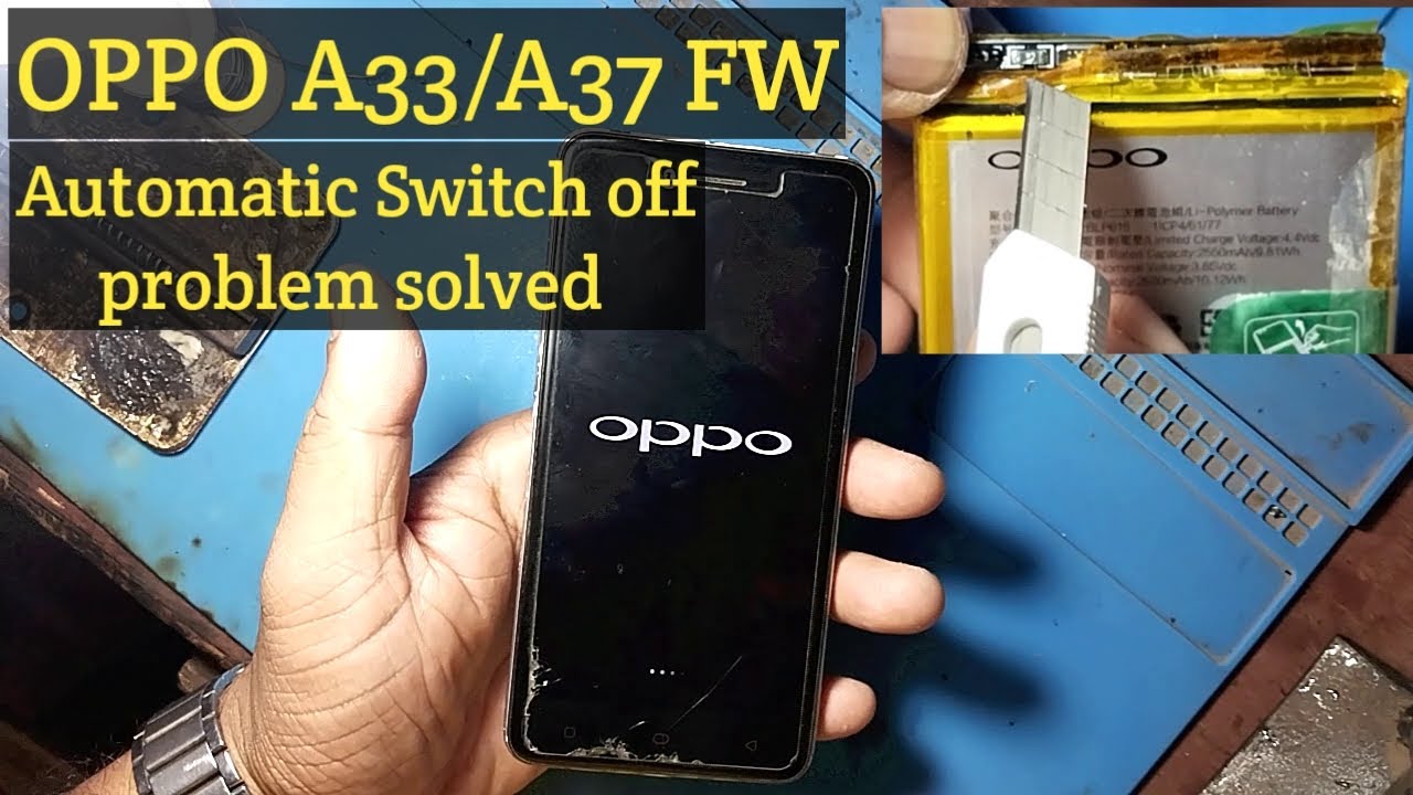 OPPO A33/ A37 Automatic Switch off Problem Solved ! (Incoming Call ...