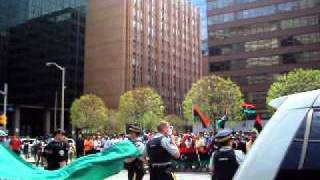 Protest in Ottawa supporting Libya's Freedom Fighters May 13 2011