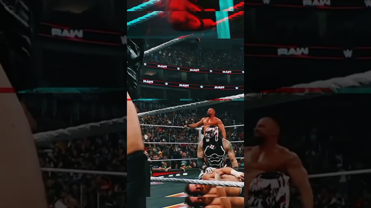 WWE Raw Extreme fight 😮 