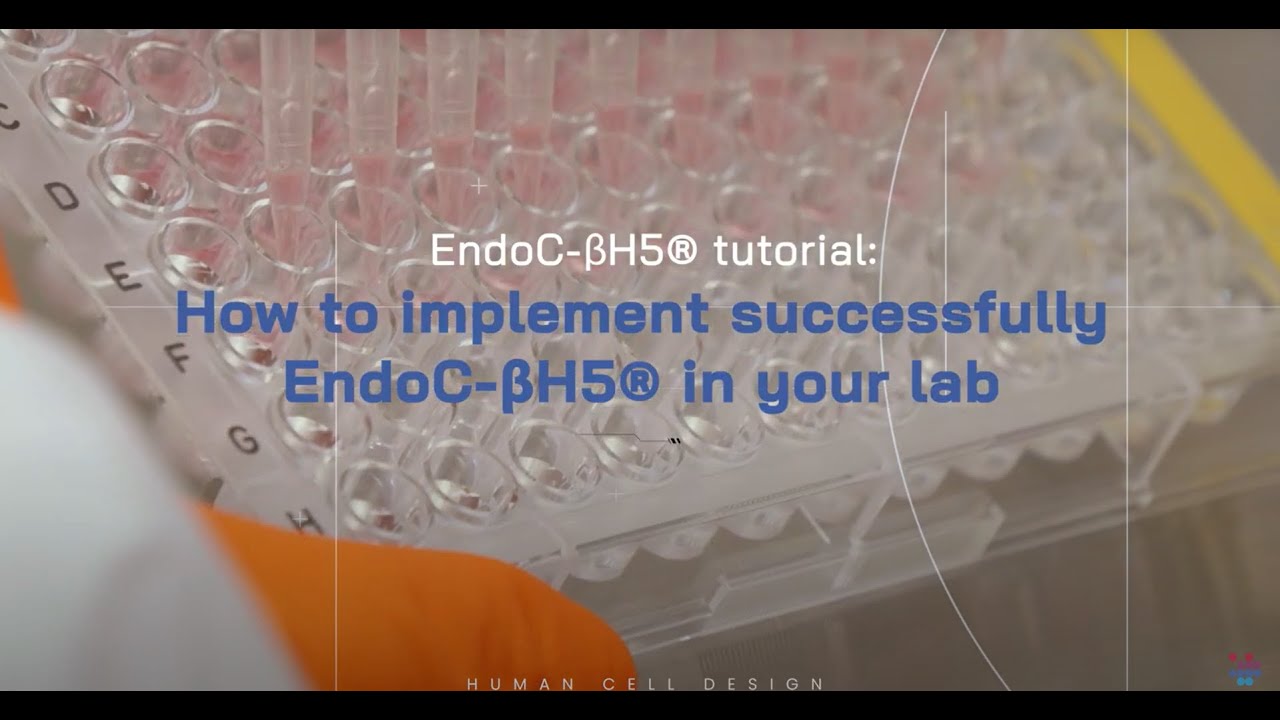 EndoC-βH5® Cell Culture Tutorial - Human Cell Design
