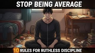 Stop Being Average: 10 Rules for Ruthless Discipline 