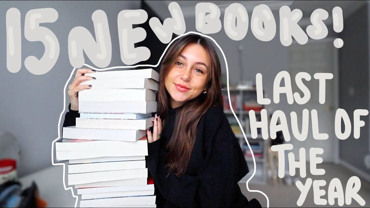 end of the year book haul! | bookmas day 5