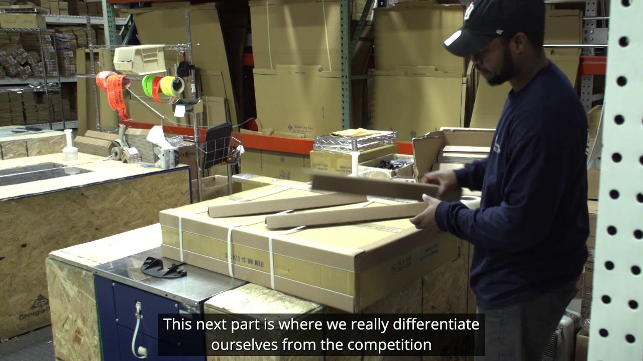 How The Shelving Store Ships Your Order